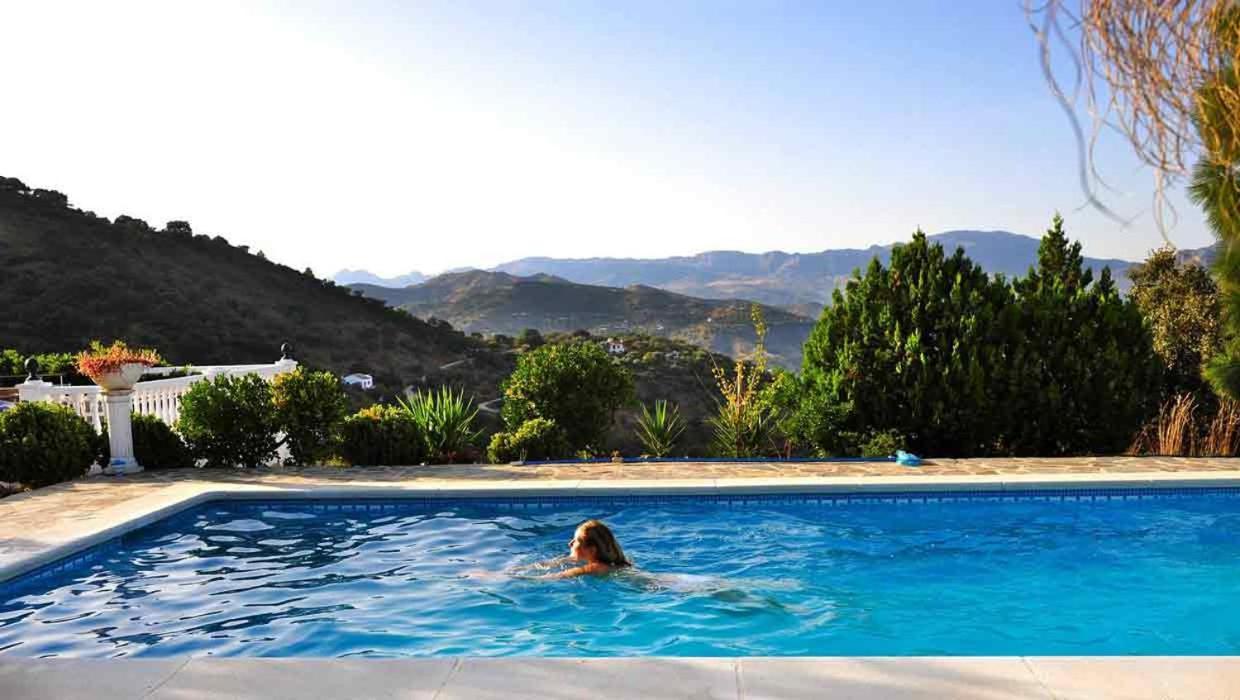 B&B Finca La Loma Comares Eksteriør bilde