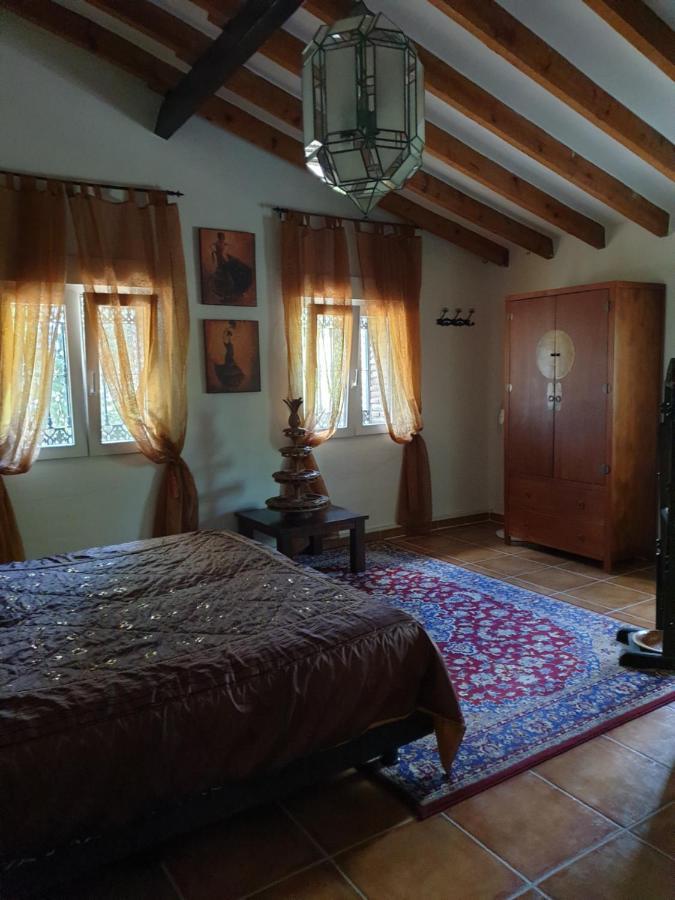 B&B Finca La Loma Comares Rom bilde